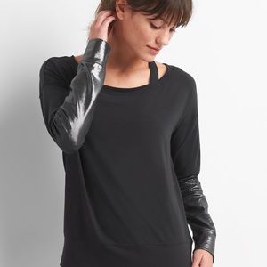 Gap metallic sweatshirt